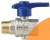 Затвор дисковый ВН  1/2", запорно-регулирующий EUROFLY (синяя ручка) RB