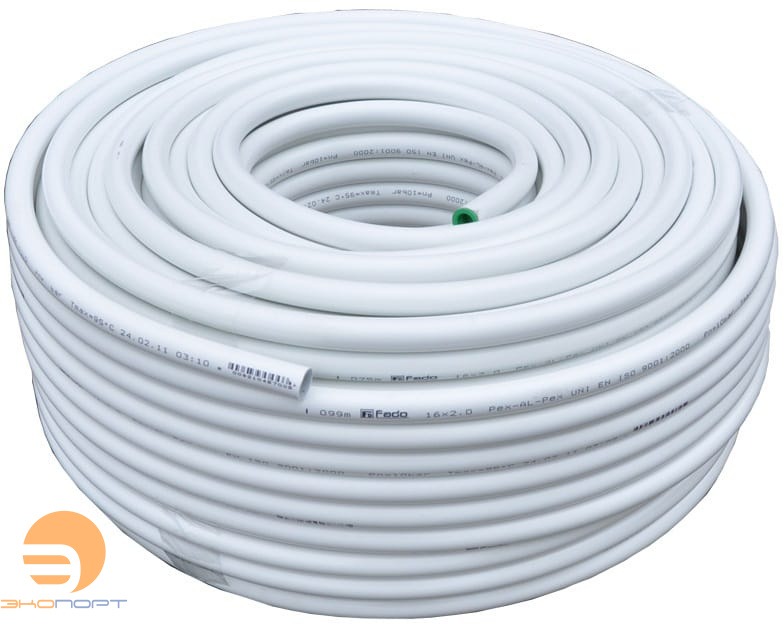 Труба металлопластиковая MultiFit Flex16x2.0 Sanha (отрезок 100м)