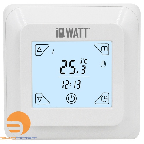 Терморегулятор IQ Thermostat TS программируемый сенсорный, белый
