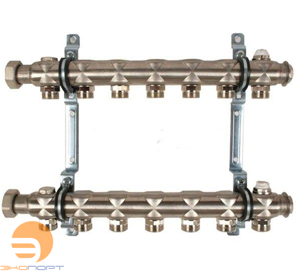 Коллектор на  7 выходов 3/4" евроконус FRAENKISCHE NEW