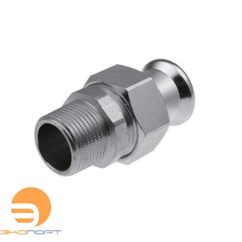 Соединитель разъемный 22*R3/4 НР press KAN-Therm Steel