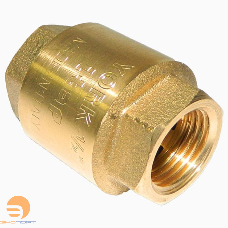 Клапан обр.  1" с пластик. седлом пружинный ITAP