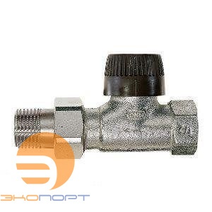 Термоклапан со вставкой типа BB  DN15 1/2" прямой PN10, Kvs0.62 (черн.) Honeywell