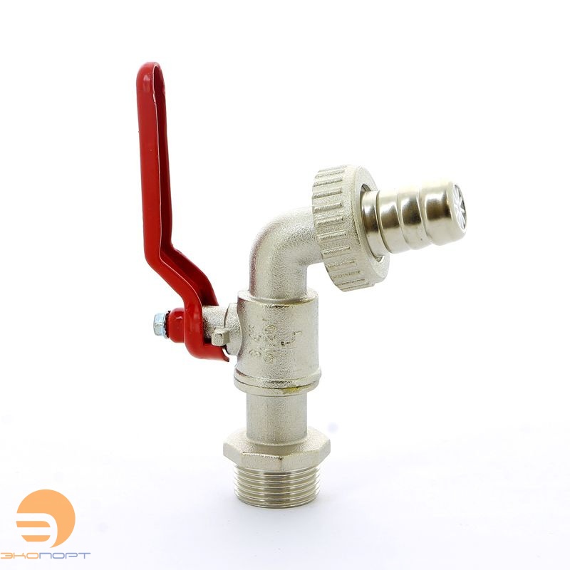 Кран водоразборный Н 3/4" со штуцером ручка  ITAP