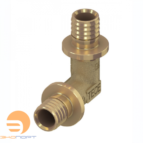 Угол 16-90° латунь TECE