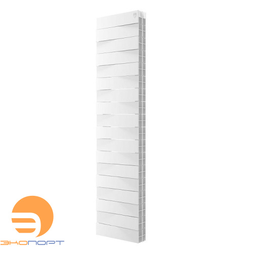 Радиатор биметаллический PianoForte TOWER 200 18 секц. Bianco Traffico Royal Thermo