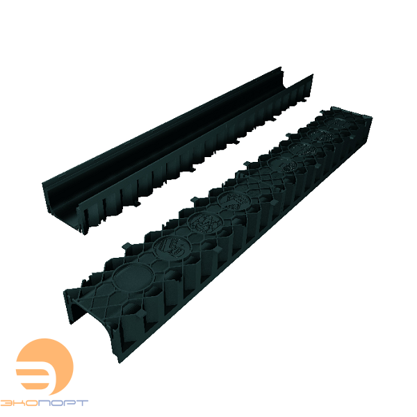 Канал водоотводный ACO Hexaline композитный (ДхШхВ) 100х12,9х7,9