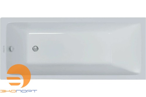 Ванна чугунная эмалированная АЛЬФА 1700x750x450 в комплекте с 4-мя ножками  AQUATEK