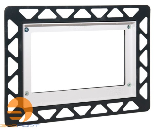 Монтаж. рама для уст. стеклянных панелей (square/loop/lux Mini/now) на уровне стены, белый, TECE