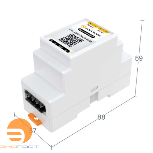 Адаптер eBus, DIN, RS485 (Modbus) ectoСontrol