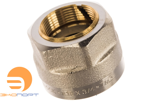 Евроконус для медной трубы 15х3/4" (резьба 15х3/4)