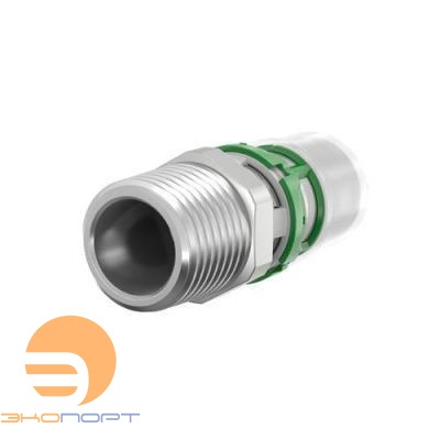 Муфта 26х1 НР латунь пресс Comap