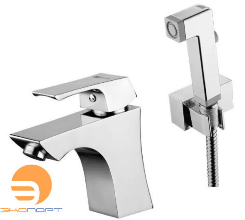 Смеситель для умывальника и биде UNIT, хром, LEMARK