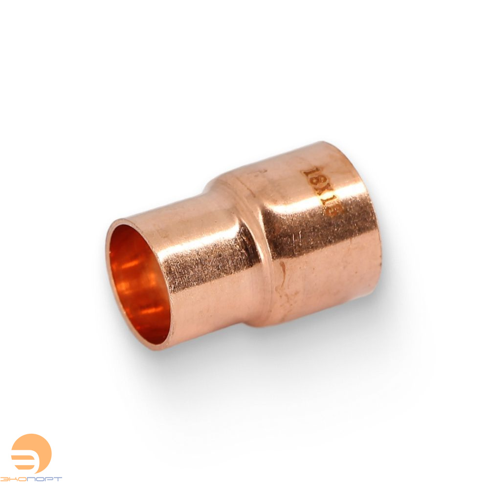 Муфта соединительная медная 18х15 JINTIAN