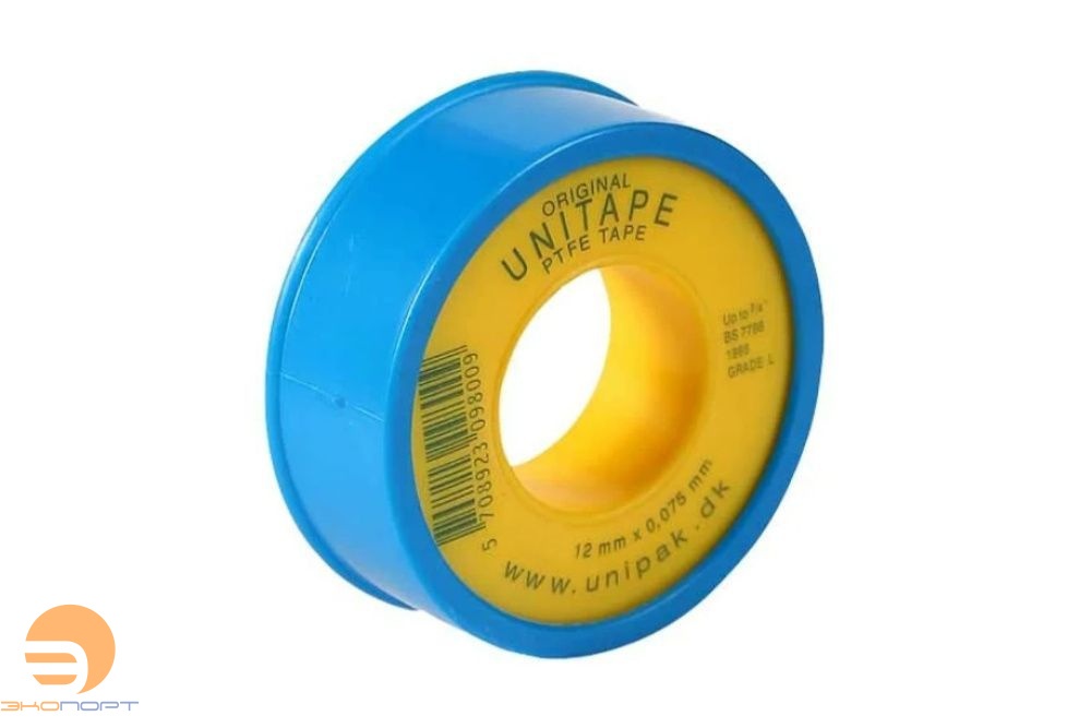 Фум-лента (12х0,075мм) 12-13,2м, синяя UNITAPE