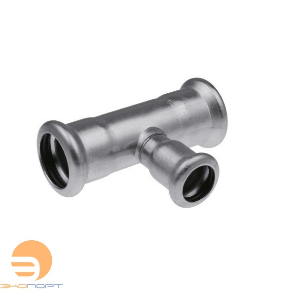 Тройник Inox press 108х76,1х108 нерж. KAN-Therm