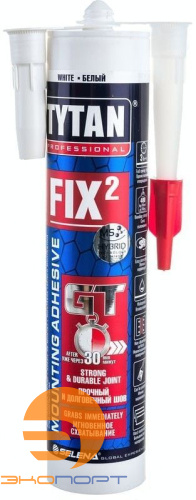 Клей монтажный Tytan PROFESSIONAL Fix2 Instant Invisible мгновенный, невидимый, 290 мл