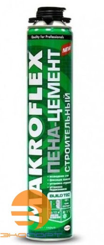 Пена-цемент строит. Макрофлекс, 850мл професс.