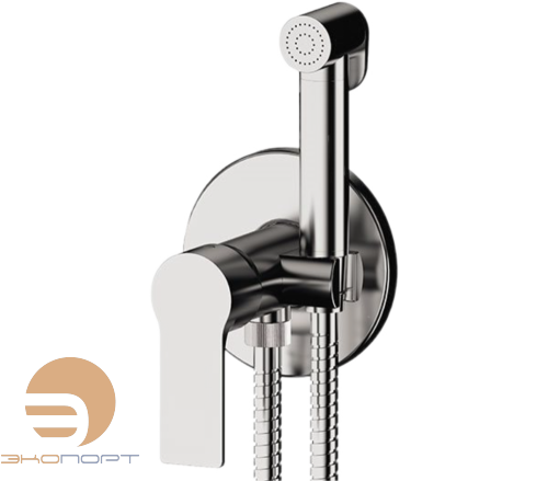 Душ гигиенический со смесителем Energy хром Remer, в наличии