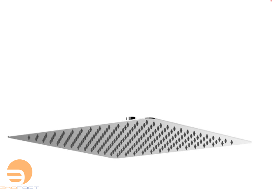 Душ тропический квадратный 400х400 (нерж.сталь), LEMARK