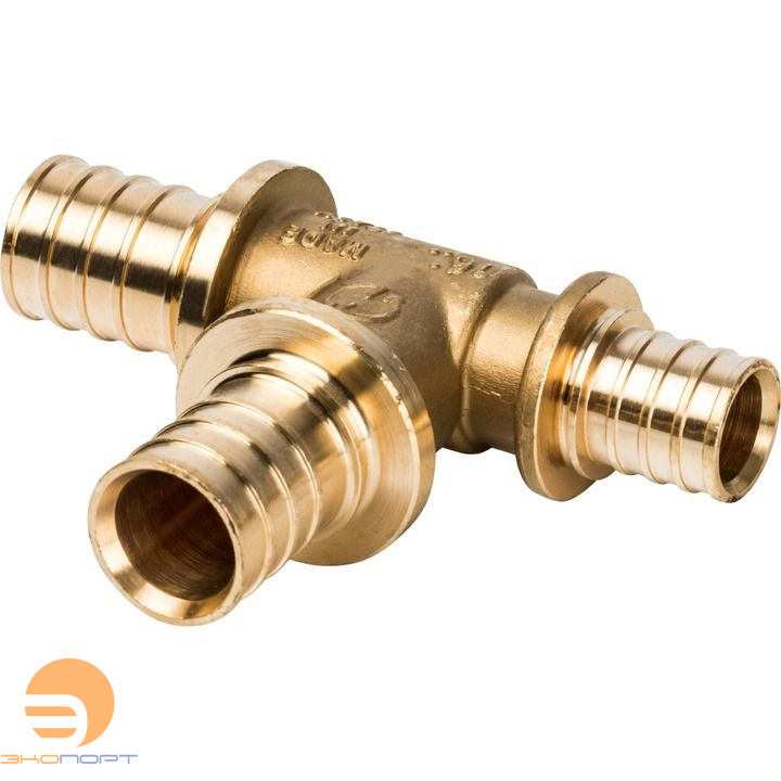 Тройник переходной 25-25-20 латунь STOUT