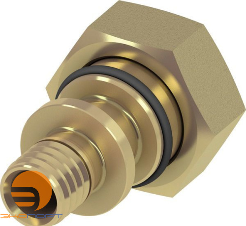 Соединение прямое с накидной гайкой 16х3/4 (евроконус) TECE