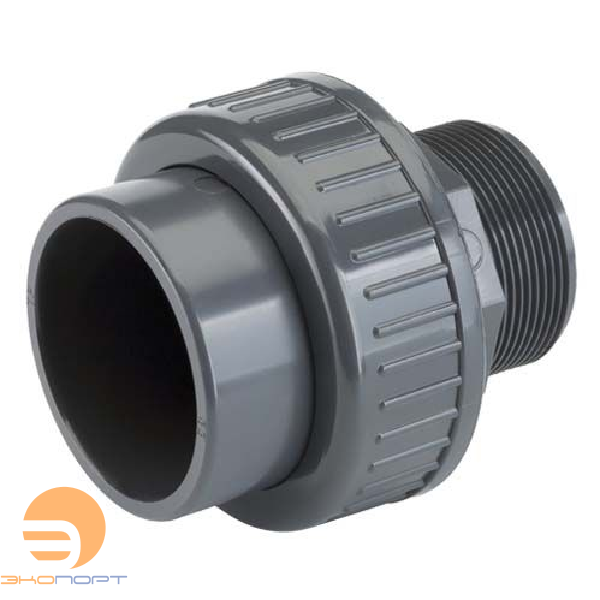 Соединение разъемное 20-1/2" нар. р. - PVC-U
