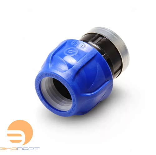 Муфта ВР 25х1/2" усиленная оцинк. кольцом POELSAN