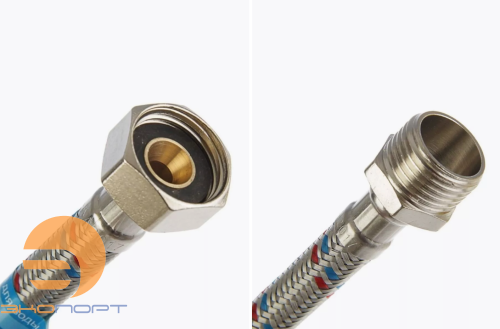 Подводка д/воды Г-Ш 1/2  60см FLEXITALY