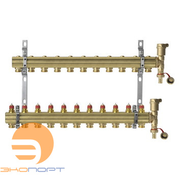 Комплект коллекторов FHF-11 set вент. вставки латунь 