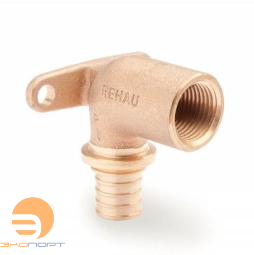 Угол 16-Rp ВР 1/2 (длинный) бронза, настенный RX+ Rehau 