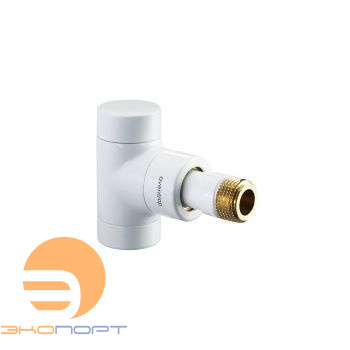 Вентиль "Combi Е" угловой, белый DN 15 1/2"