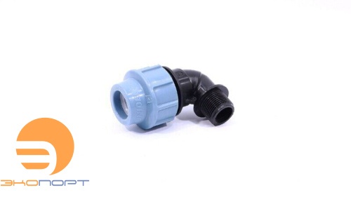 Отвод НР 25х3/4" PN10 ПНД
