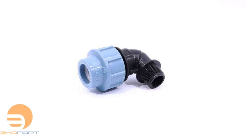 Отвод НР 25х3/4" PN10 ПНД