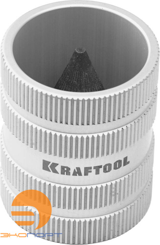 Зенковка - фаскосниматель для зачистки и снятия внутренней и внешней фасок KRAFTOOL INOX, 6-36 мм