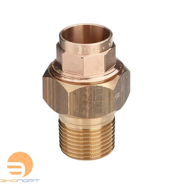 Сгон (американка) Н-пайка 18х1/2" с прокладкой [94331G] Viega