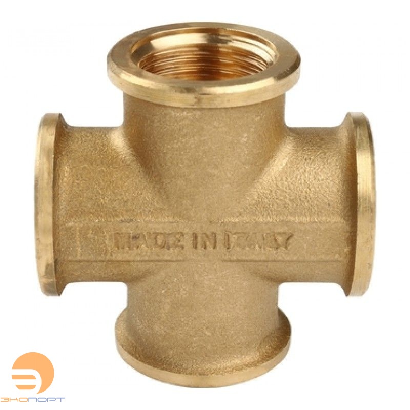Крестовина ВВ 3/4" (латунь) Tiemme