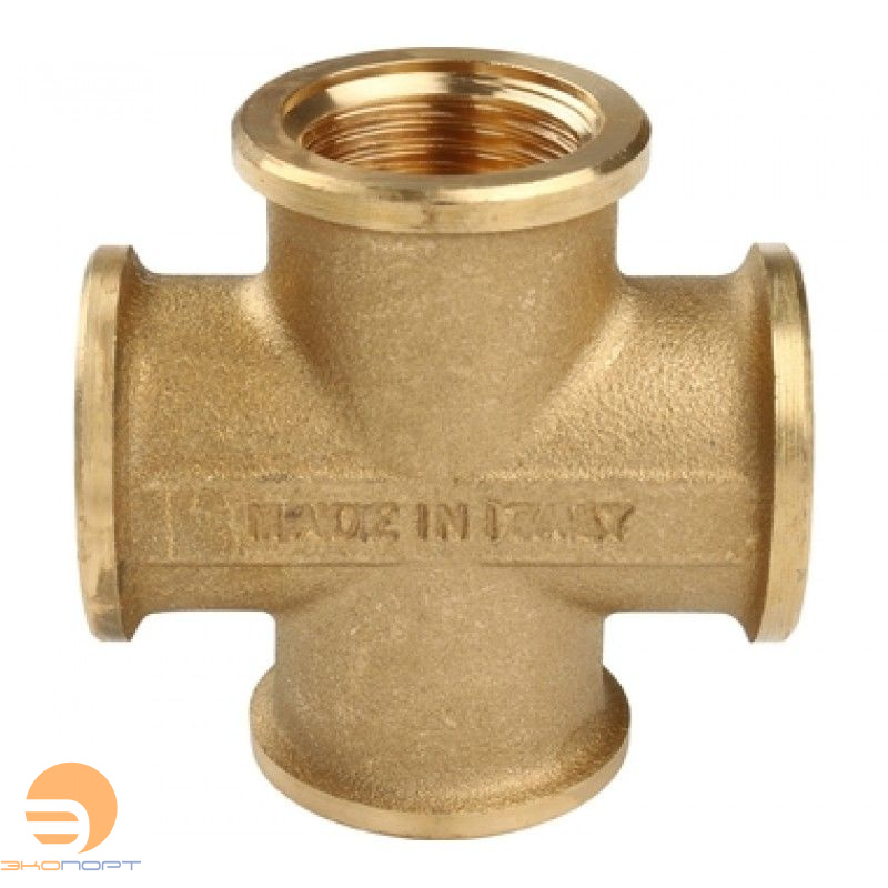 Крестовина ВВ 1/2" (латунь) Tiemme