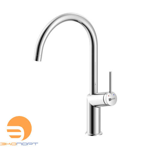 Смеситель для кухни Minima, с высоким поворотным изливом, хром, LEMARK