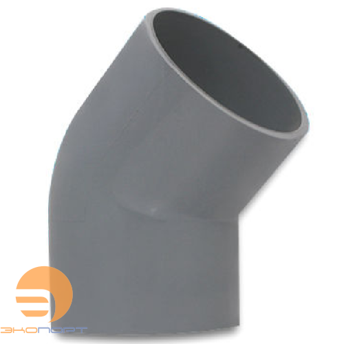 Угольник 45* (20)-PVC-U