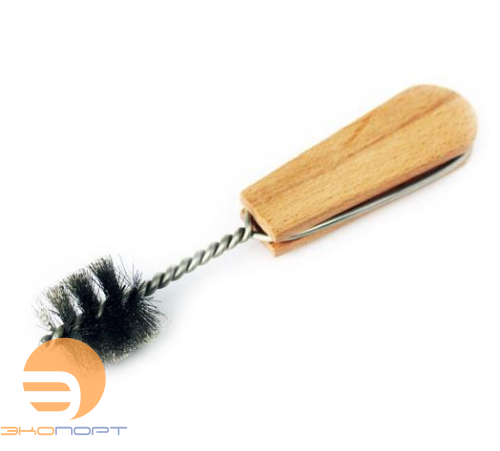 Щетка (ерш зачистной) деревянная ручка  22мм