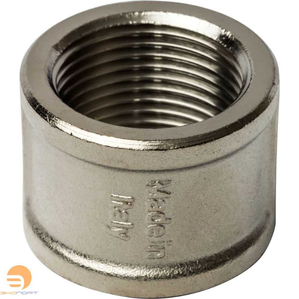 Муфта ВВ 1х1 (никель) Stout