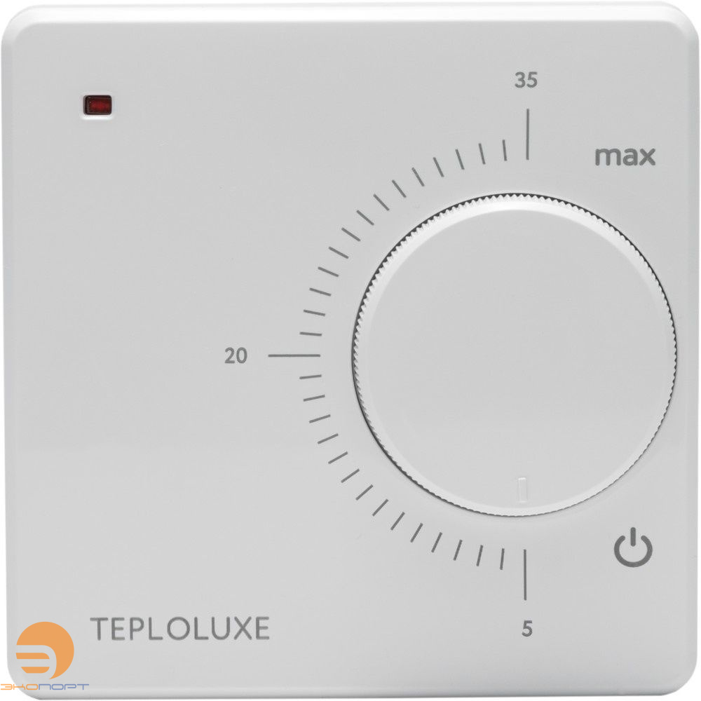 Терморегулятор механический LC 001 белый Теплолюкс