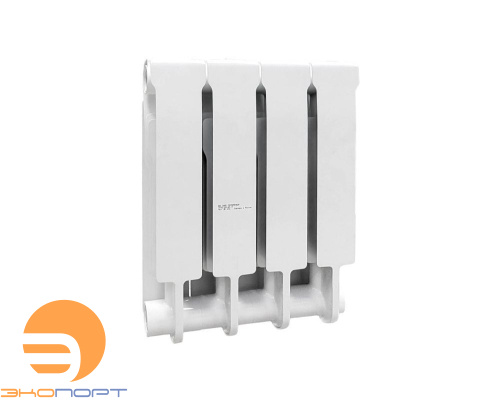 Радиатор биметаллический BR1 350/90 мм 4 секции Теплоприбор