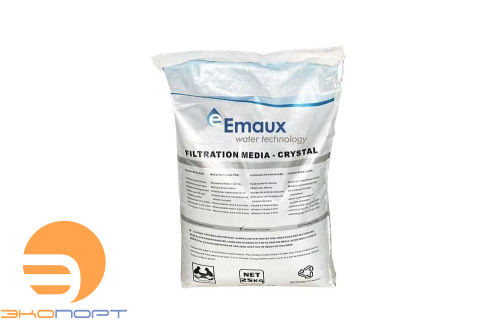 Песок стеклянный 0,5-0,8 мм FMG25A (1меш=25кг), Emaux 