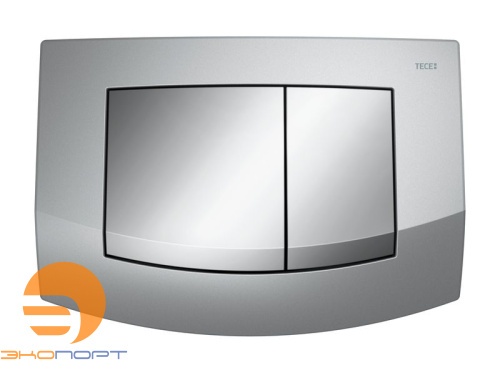 Клавиша TECEambia с 2-мя клавишами, хром матовый, клавиши хром глянец