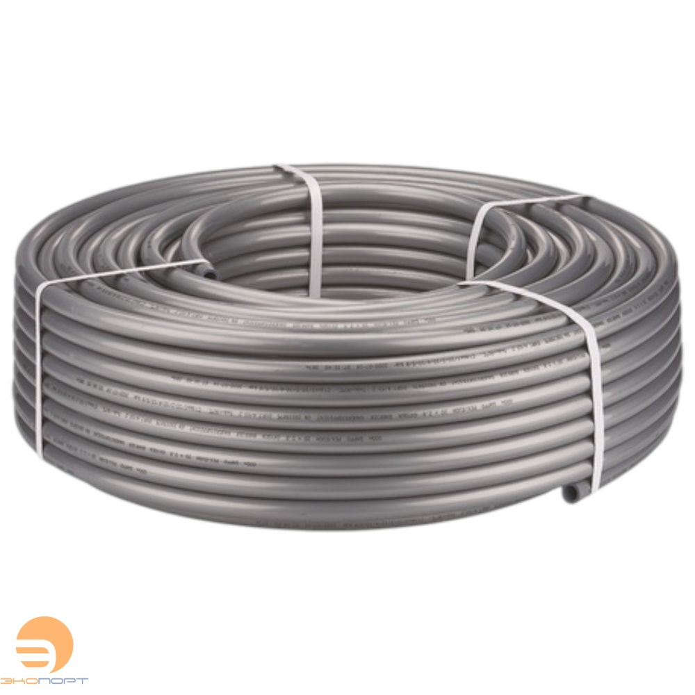 Труба 16.2х2,6 PE-XA/AL/PE-XA серая stabil Gappo (бухта 100 м) (кратно бухте)