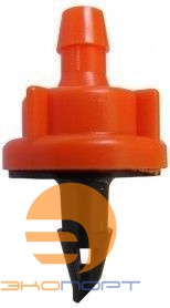 Самопробивной эмиттер PC-24 (оранжевый) 91 л/ч Rain Bird