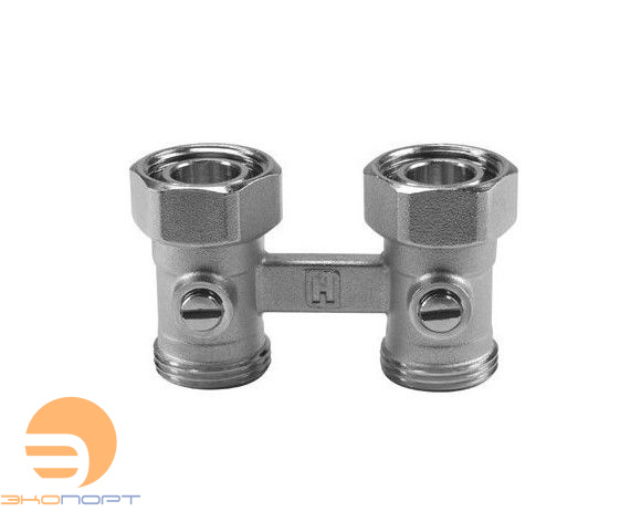 Клапан для компакт-радиаторов (Н-блок) Verafix-VKE прямой DN15, PN10, 3/4", Kvs3,5 внеш. Honeywell