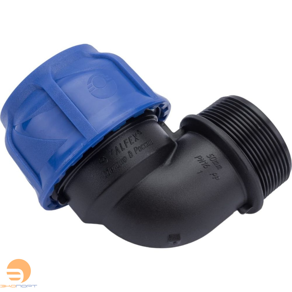 Отвод НР 50х11/2" VALFEX ПНД